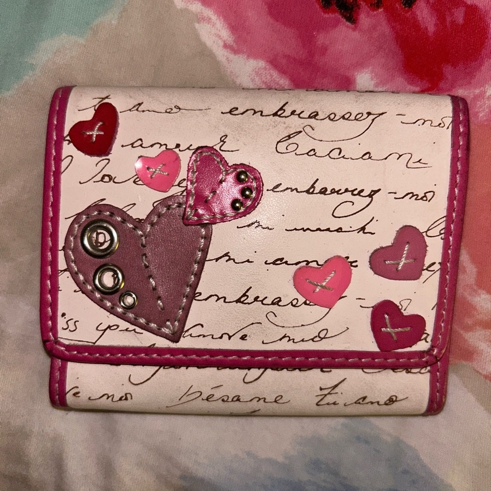 Heart Fossil Wallet